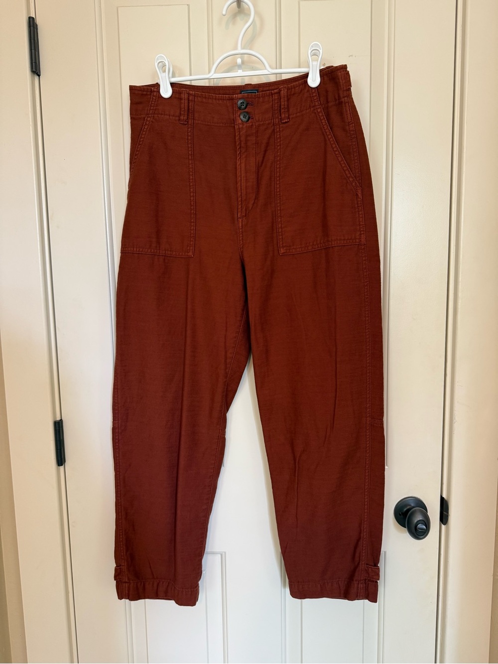 GAP Rust Utility Cotton Pants